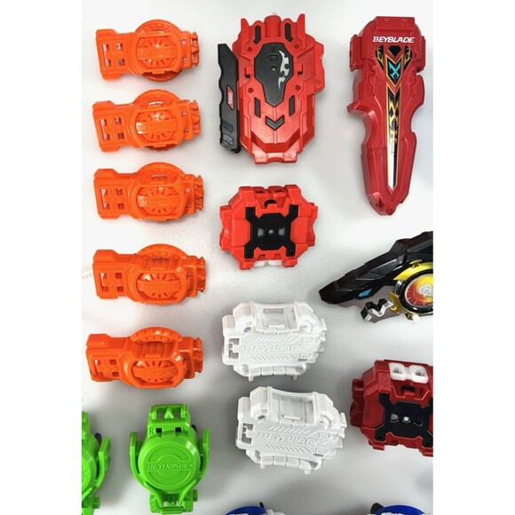 Beyblades Launchers & Rip Cords Mixed Lot of Various 31 Pieces - Picture 2 of 13